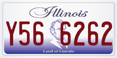 IL license plate Y566262