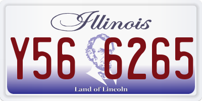 IL license plate Y566265