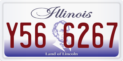 IL license plate Y566267