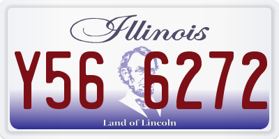 IL license plate Y566272