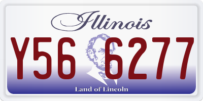 IL license plate Y566277