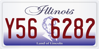IL license plate Y566282
