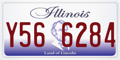 IL license plate Y566284