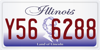 IL license plate Y566288