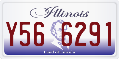 IL license plate Y566291