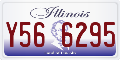 IL license plate Y566295