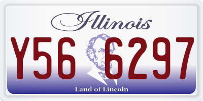 IL license plate Y566297