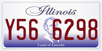 IL license plate Y566298