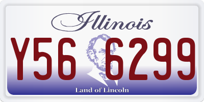 IL license plate Y566299