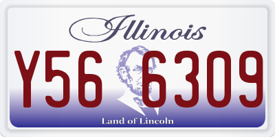 IL license plate Y566309