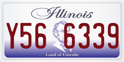 IL license plate Y566339