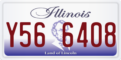 IL license plate Y566408