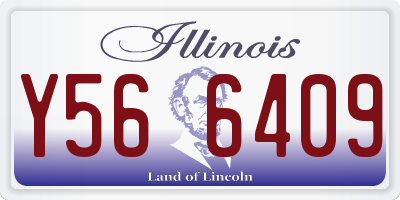IL license plate Y566409