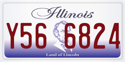 IL license plate Y566824