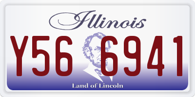 IL license plate Y566941