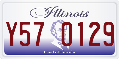 IL license plate Y570129