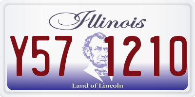 IL license plate Y571210
