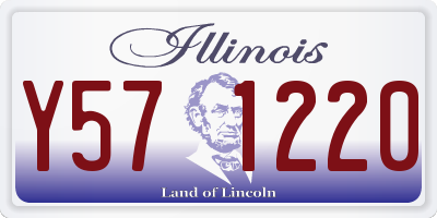 IL license plate Y571220