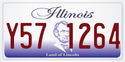 IL license plate Y571264