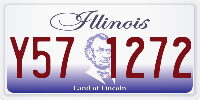 IL license plate Y571272