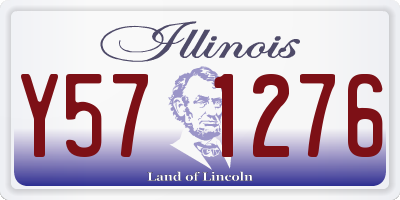 IL license plate Y571276