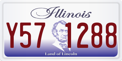 IL license plate Y571288