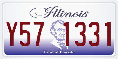 IL license plate Y571331