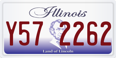 IL license plate Y572262