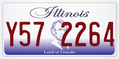 IL license plate Y572264