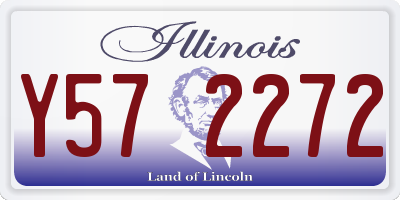 IL license plate Y572272
