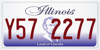 IL license plate Y572277