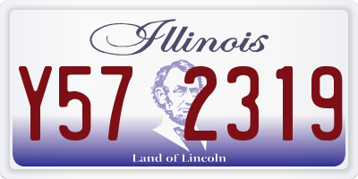 IL license plate Y572319
