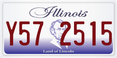 IL license plate Y572515