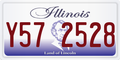 IL license plate Y572528