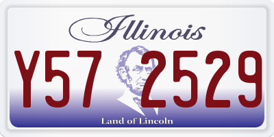 IL license plate Y572529