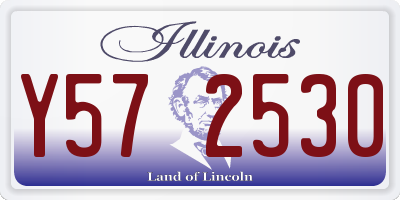IL license plate Y572530