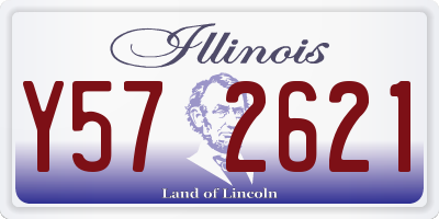 IL license plate Y572621