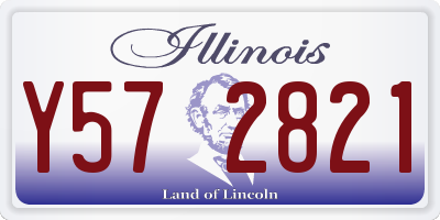 IL license plate Y572821
