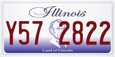 IL license plate Y572822