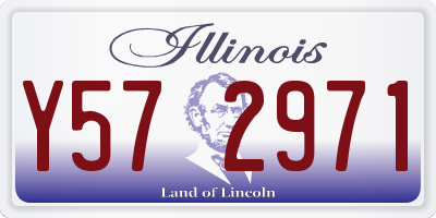 IL license plate Y572971