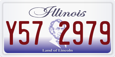 IL license plate Y572979