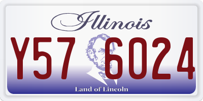 IL license plate Y576024
