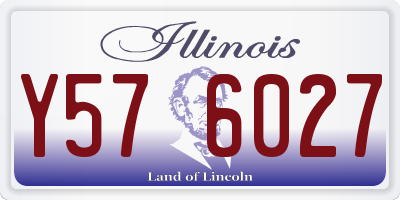 IL license plate Y576027