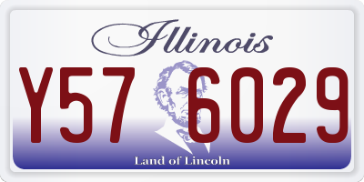 IL license plate Y576029