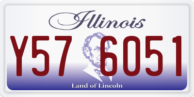 IL license plate Y576051