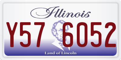IL license plate Y576052
