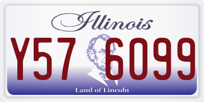 IL license plate Y576099