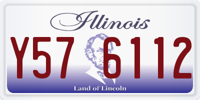 IL license plate Y576112