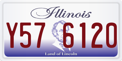 IL license plate Y576120
