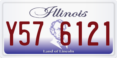 IL license plate Y576121